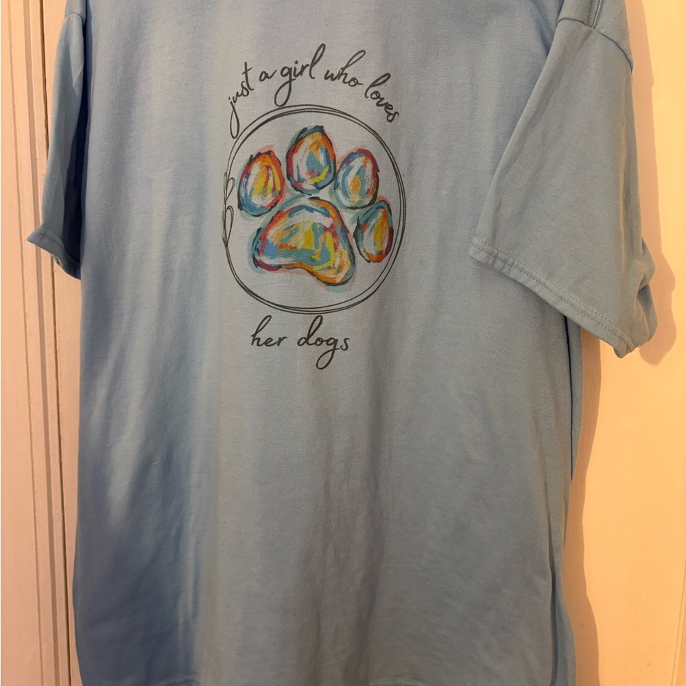Jerzees Light Blue T-Shirt